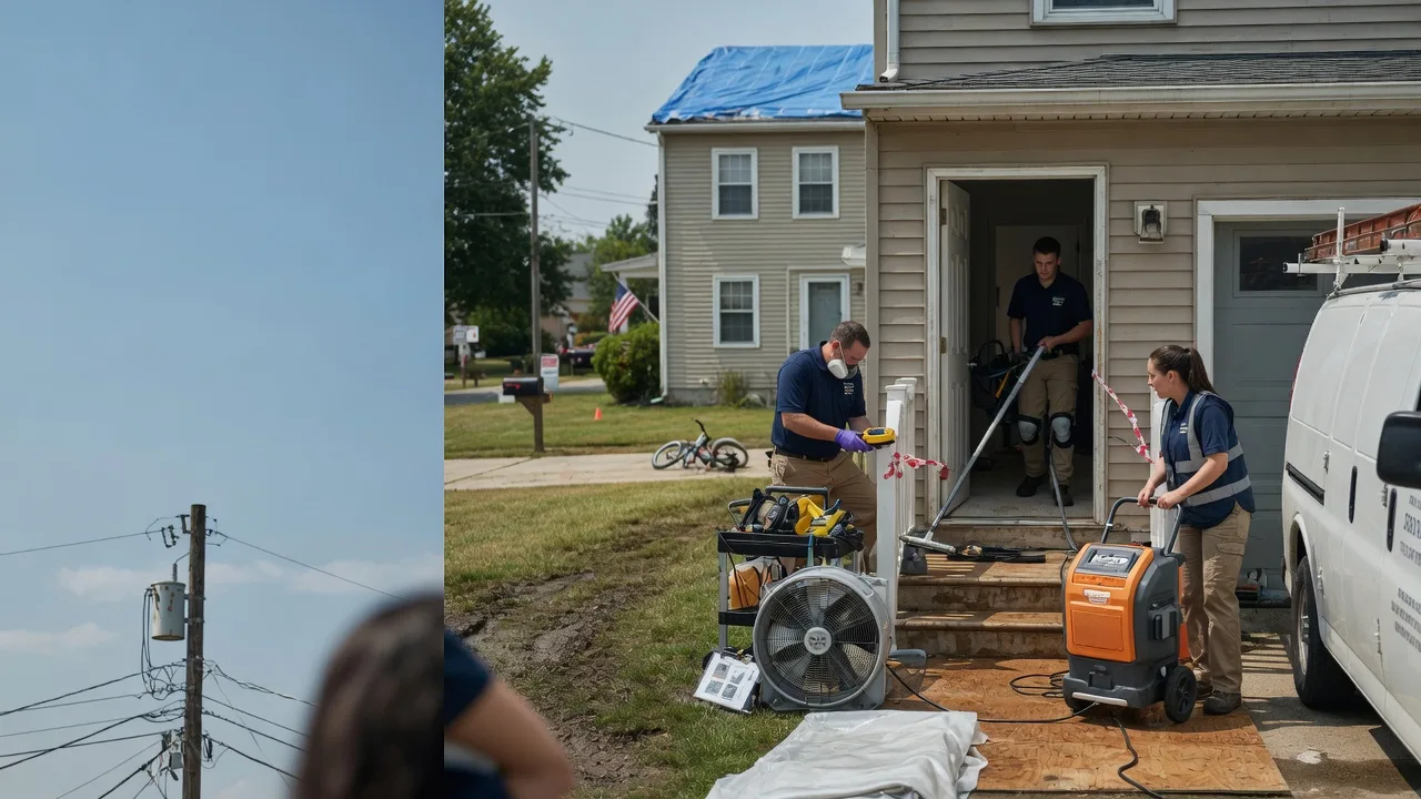 Water Damage Repair in Feesburg, OH near me